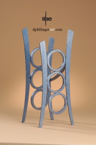 Blue Aqua-Mild Steel-dpEtlingerArt.com