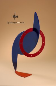 Blue Hurricane-Mild Steel-dpEtlingerArt.com