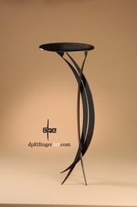 Off-Balance Pedestal-Mild Steel-dpEtlingerArt.com