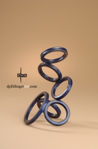 Rising Rings-Mild Steel-dpEtlingerArt.com