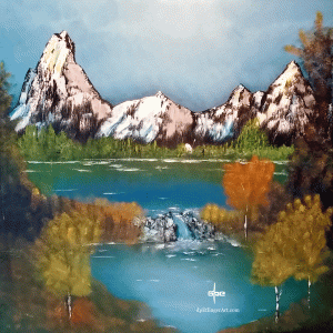 Blue Mountains-oil on canvas-dpEtlingerArt.com