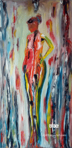 Woman-oil on canvas-dpEtlingerArt.com