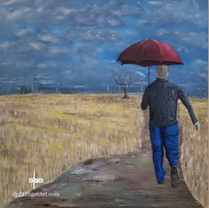 "Ain't No Sunshine"-Oil on Canvas-dpEtlingerArt.com